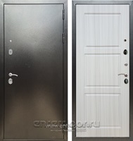 Входная металлическая дверь Сенатор Практик 3К ФЛ-3 (Антик серебро / Сандал белый)