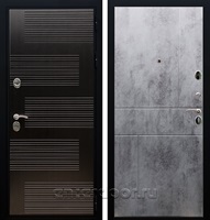 Входная металлическая дверь Армада Премиум 185 ФЛ-290 (Венге / Бетон темный)