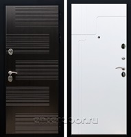 Входная дверь Армада Тесла ФЛ-246 (Венге / Белый ясень)