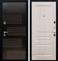 Входная металлическая дверь Армада Премиум 185 ФЛ-243 (Венге / Дуб беленый)