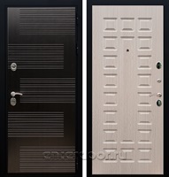 Входная металлическая дверь Армада Премиум 185 ФЛ-183 (Венге / Дуб беленый)