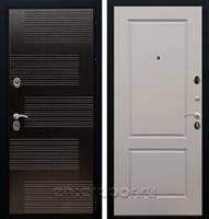 Входная дверь Армада Тесла ФЛ-117 (Венге / Грей софт)