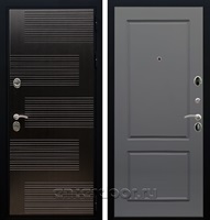 Входная дверь Армада Тесла ФЛ-117 (Венге / Графит софт)