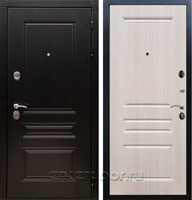Входная дверь Армада Люксор ФЛ-243 (Венге / Дуб беленый)