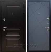 Входная дверь Армада Люксор ФЛ-291 (Венге / Графит софт)