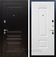 Входная металлическая дверь Армада 17 Мегаполис ФЛ-2 (Венге / Белый ясень)