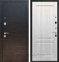 Входная стальная дверь Армада 20 ФЛ-117 (Венге / Сандал белый)