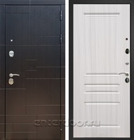 Входная стальная дверь Армада 20 ФЛ-243 (Венге / Сандал белый)