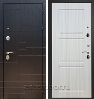 Входная стальная дверь Армада 20 ФЛ-3 (Венге / Сандал белый)