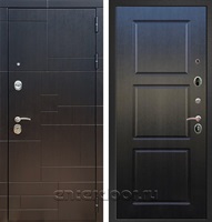 Входная стальная дверь Армада 20 ФЛ-3 (Венге / Венге)