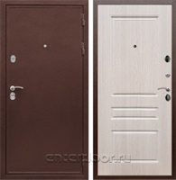 Входная металлическая дверь Армада Престиж сталь 3 мм ФЛ-243 (Медный антик / Дуб беленый)