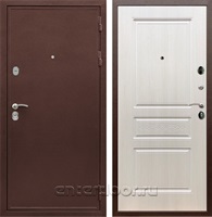 Входная металлическая дверь Армада Престиж сталь 3 мм ФЛ-243 (Медный антик / Лиственница беж)