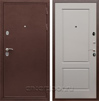 Входная металлическая дверь Армада Престиж сталь 3 мм ФЛ-117 (Медный антик / Софт Грей)