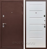 Входная металлическая дверь Армада 5А сталь 3 мм Сити (Медный антик / Белый ясень)