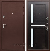 Входная дверь Армада Престиж сталь 3 мм СБ-18 (Медный антик / Венге)