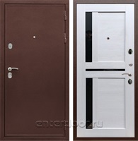 Входная дверь Армада Престиж сталь 3 мм СБ-18 (Медный антик / Лиственница беж)