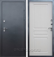 Входная дверь с терморазрывом Снегирь 3К Классика (Серебро / Лиственница)
