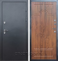 Входная дверь с терморазрывом Снегирь 3К Арка (Серебро / Дуб)