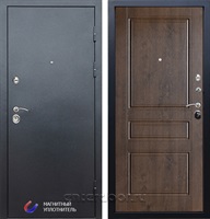 Входная металлическая дверь Техно 3к Классика (Антик Серебро / Дуб)