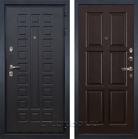 Входная металлическая дверь Лекс Гладиатор 3к №84 (Венге / Ясень шоколад)