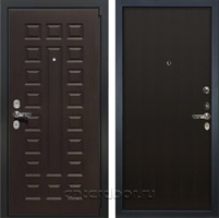 Входная металлическая дверь Лекс 4А Неаполь №2 (Венге / Венге)