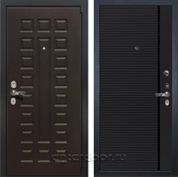 Входная металлическая дверь Лекс 4А Неаполь №115 (Венге / Черный кварц)