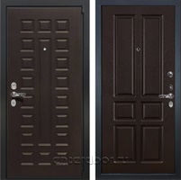 Входная металлическая дверь Лекс 4А Неаполь №86 (Венге / Ясень шоколад)