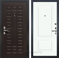 Входная металлическая дверь Лекс 4А Неаполь №55.1 Вероника-1 (Венге / Белый софт)