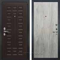 Входная металлическая дверь ЛЛекс 4А Неаполь №73 Лучия-1 (Венге / Дуб тревис серый)