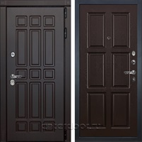 Входная металлическая дверь Лекс 8 Сенатор №84 (Венге / Ясень шоколад)