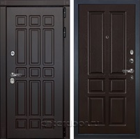 Входная металлическая дверь Лекс 8 Сенатор №86 (Венге / Ясень шоколад)