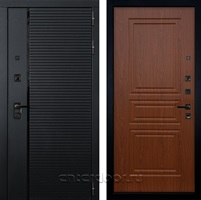 Входная металлическая дверь Лекс Гранд Рояль №19 (Черный кварц / Береза мореная)