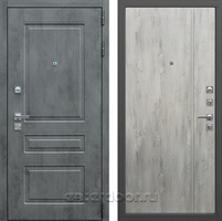 Входная дверь Соната №73 Лучия-1 (Бетон темный / Дуб тревис серый)