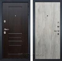 Входная металлическая дверь Лекс Гладиатор 3к Классик №73 Лучия-1 (Венге / Дуб тревис серый)