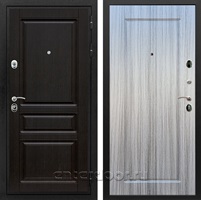 Входная металлическая дверь Армада Премиум Н ФЛ-119 (Венге / Сандал серый)