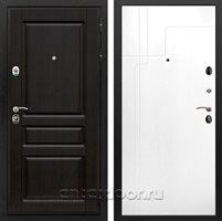 Входная металлическая дверь Армада Премиум Н ФЛ-246 (Венге / Белый ясень)