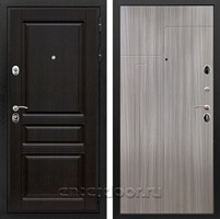 Входная металлическая дверь Армада Премиум Н ФЛ-246 (Венге / Сандал белый)