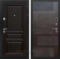 Входная металлическая дверь Армада Премиум Н ФЛ-185 (Венге / Венге)