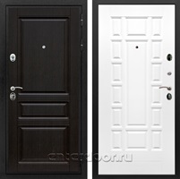 Входная металлическая дверь Армада Премиум Н ФЛ-244 (Венге / Белый матовый)