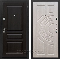Входная металлическая дверь Армада Премиум Н ФЛ-232 (Венге / Беленый дуб)