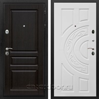 Входная металлическая дверь Армада Премиум Н ФЛ-232 (Венге / Белый матовый)