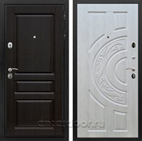Входная металлическая дверь Армада Премиум Н ФЛ-232 (Венге / Лиственница беж)