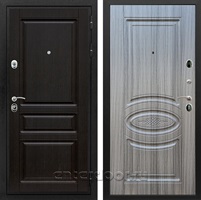 Входная металлическая дверь Армада Премиум Н ФЛ-181 (Венге / Сандал серый)