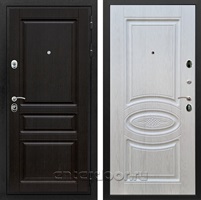 Входная металлическая дверь Армада Премиум Н ФЛ-181 (Венге / Лиственница беж)