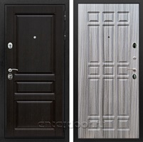 Входная металлическая дверь Армада Премиум Н ФЛ-33 (Венге / Сандал серый)