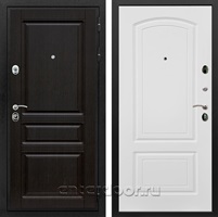 Входная металлическая дверь Армада Премиум Н ФЛ-138 (Венге / Белый ясень)