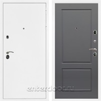 Входная металлическая дверь Армада Престиж ФЛ-117 (Белая шагрень / Графит софт)