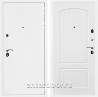 Входная дверь Армада Престиж ФЛ-138 (Белая шагрень / Белый матовый)