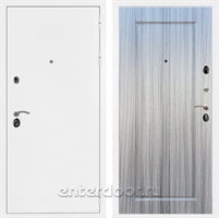 Входная металлическая дверь Армада 5А ФЛ-119 (Белая шагрень / Сандал серый)