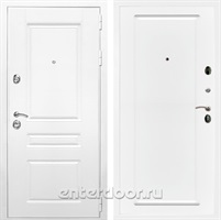 Входная металлическая дверь Армада Премиум Н ФЛ-119 (Белый / Белый ясень)